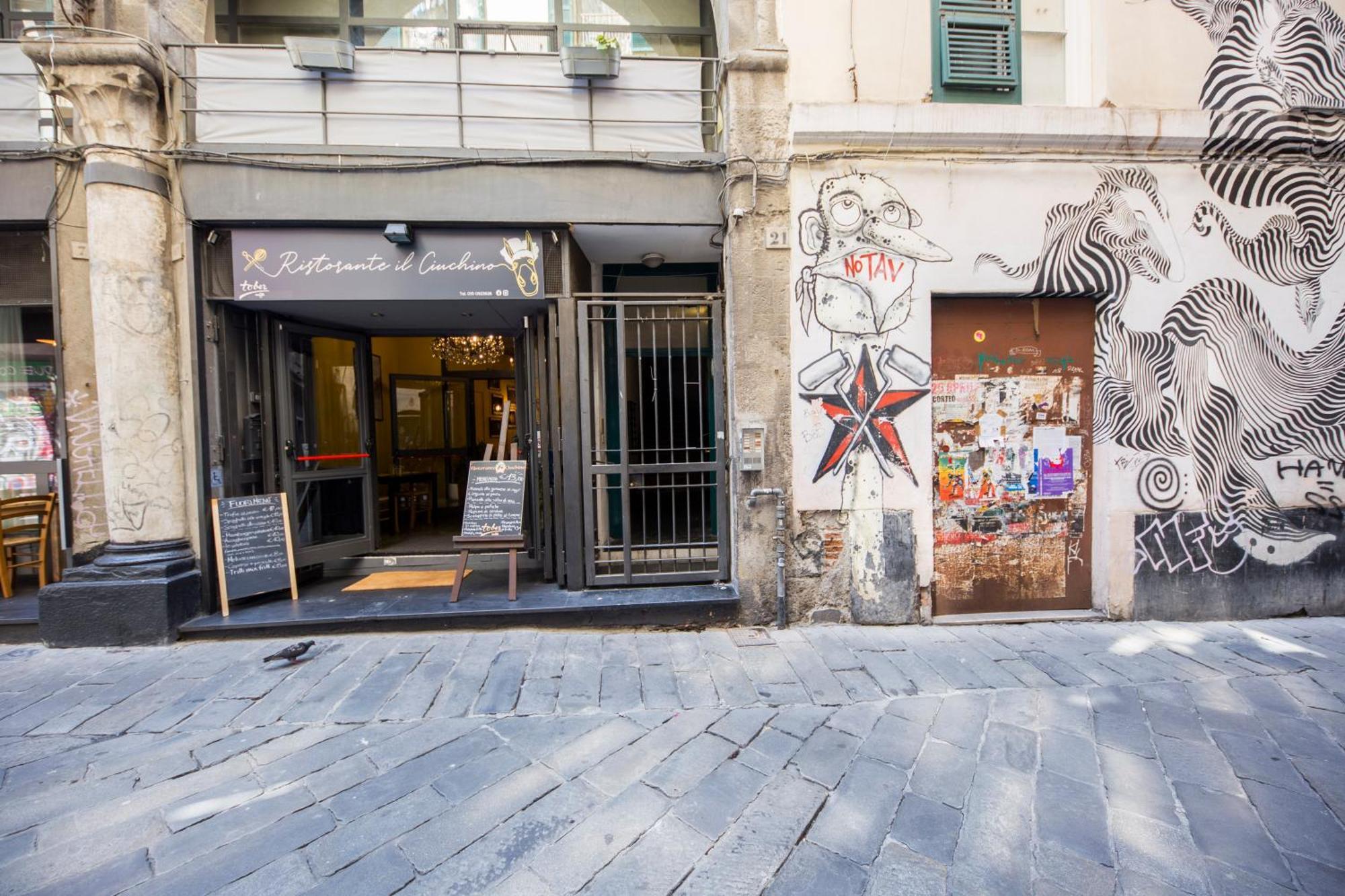 Loft La Citta Vecchia Apartment เจนัว ภายนอก รูปภาพ